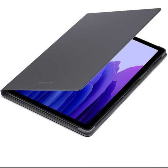 Samsung Electronics Tab A7 Bookcover - Grey (EF-BT500PJEGUJ) - Picture 1 of 9